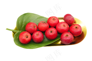 红色山楂,免抠元素