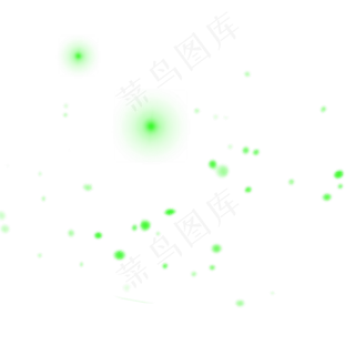 夏夜飞舞的萤火虫元素,免抠元素