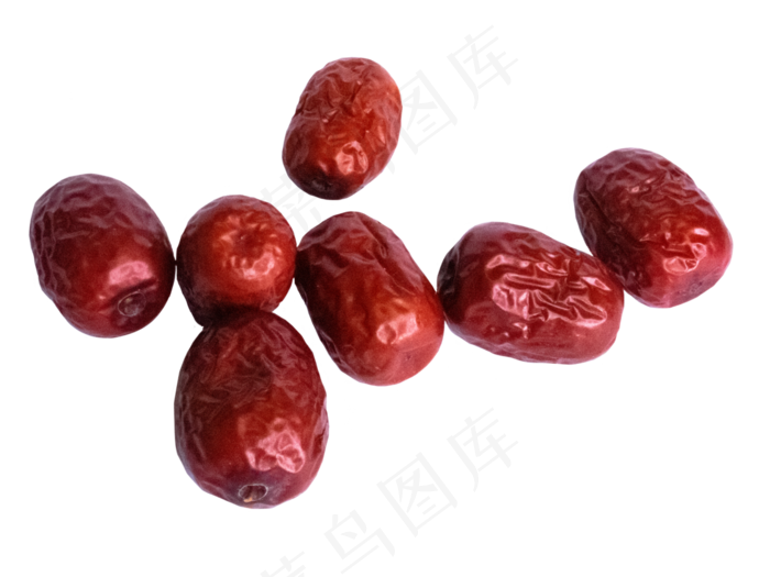 养生红色大枣,免抠元素