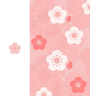 春季底纹,免抠元素