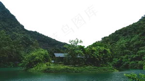 肇庆湖中小岛