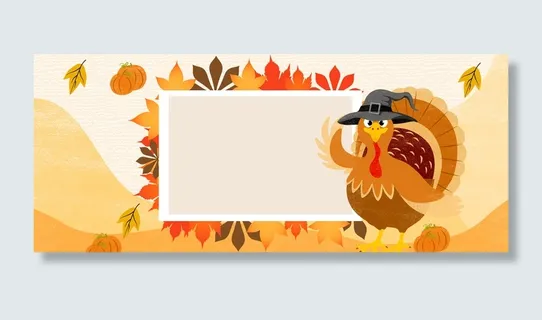 感恩节活动促销电商海报背景