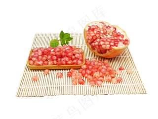 水果美食石榴,免抠元素