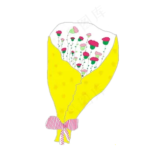 教师节花束元素设计