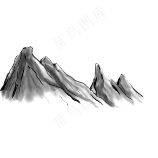水墨山脉