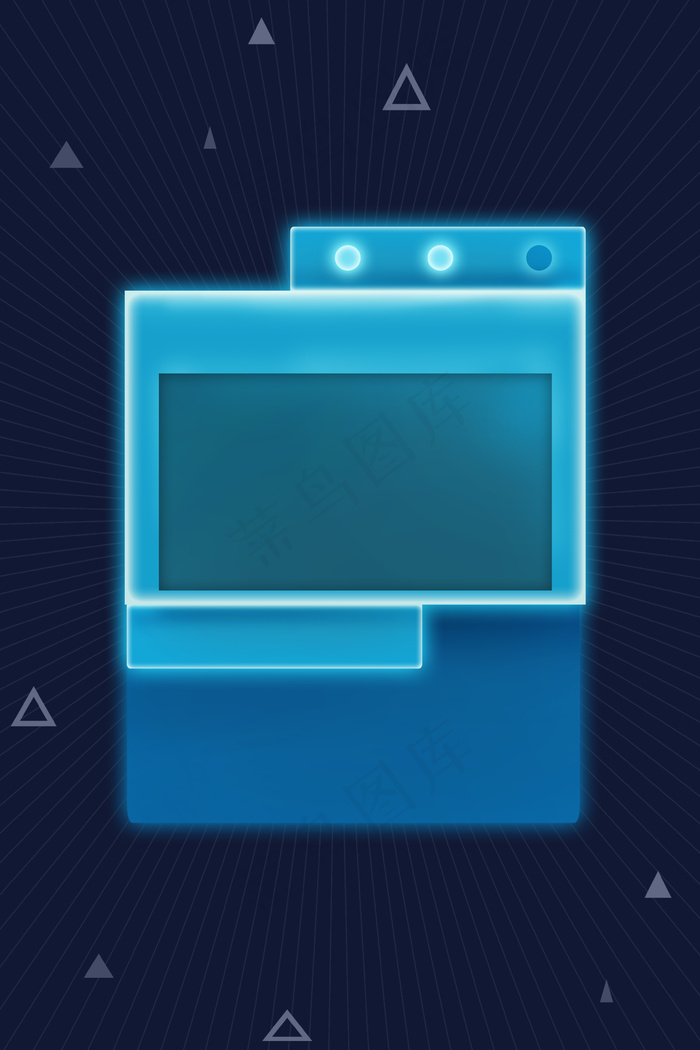 科技感线条广告背景