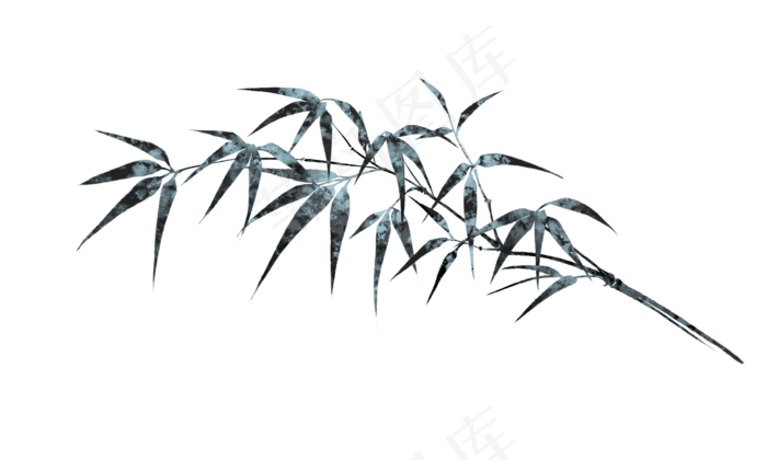 国风中国风水墨竹子(3543X2126(DPI:300))psd模版下载