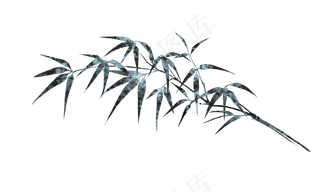 国风中国风水墨竹子