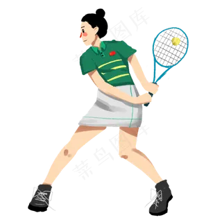 运动会奥运会女子网球比赛,免抠元素