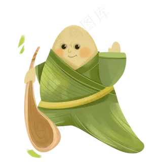 端午节卡通创意粽子