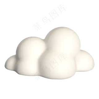 云朵立体矢量,免抠元素 云朵立体矢量,免抠元素