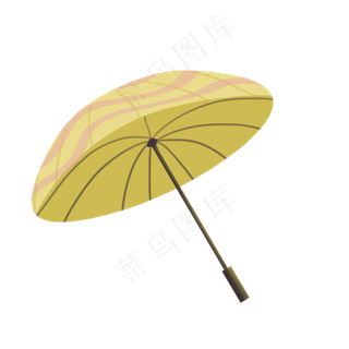 清明节雨伞png素材
