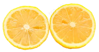 黄色柠檬片
