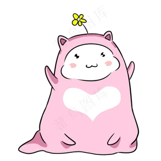 520情侣头像可爱萌食草系史莱