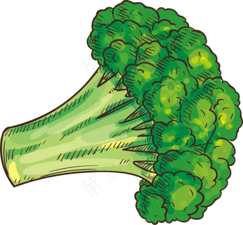 卡通西蓝花矢量图下载 卡通西蓝花矢量图下载