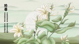 古风二十四节气处暑