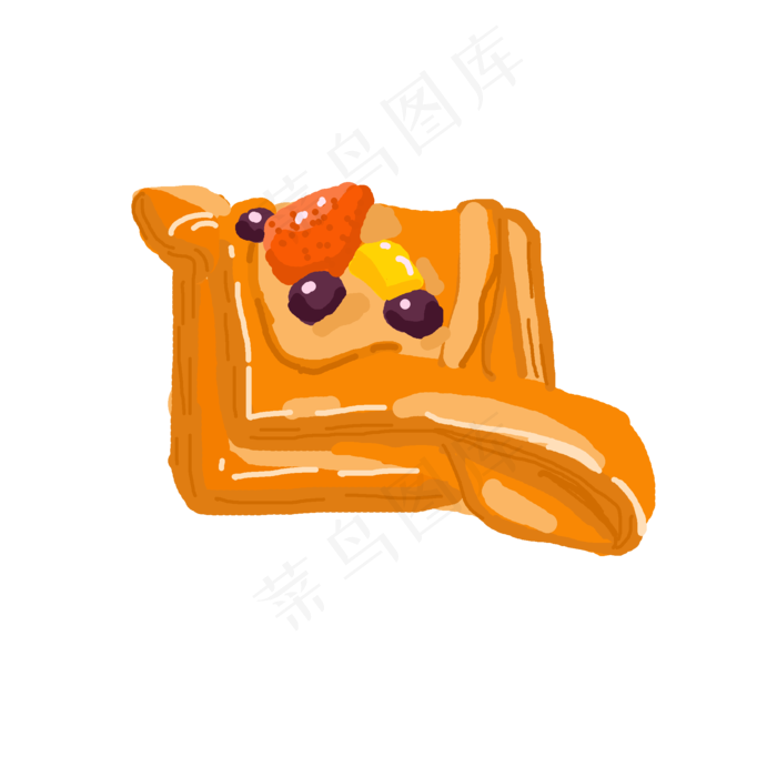 水果面包食物(2100X2100(DPI:300))psd模版下载