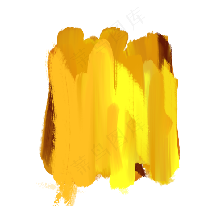 金色油画感印章(2000X2000(DPI:72))psd模版下载