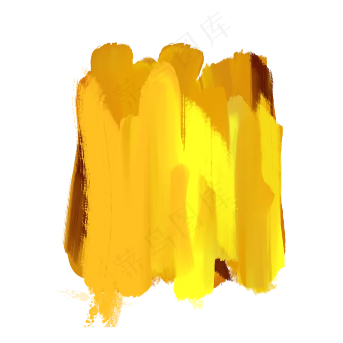金色油画感印章(2000X2000(DPI:72))psd模版下载