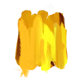 金色油画感印章