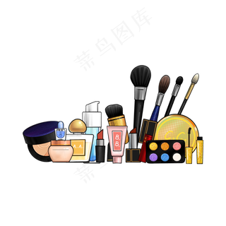 化妆品组合,免抠元素