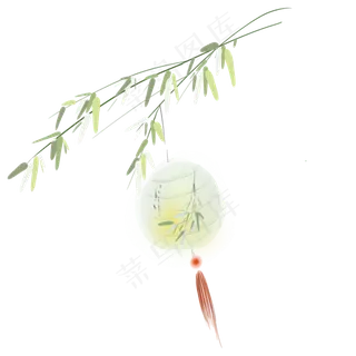 中国风纸灯笼,免抠元素