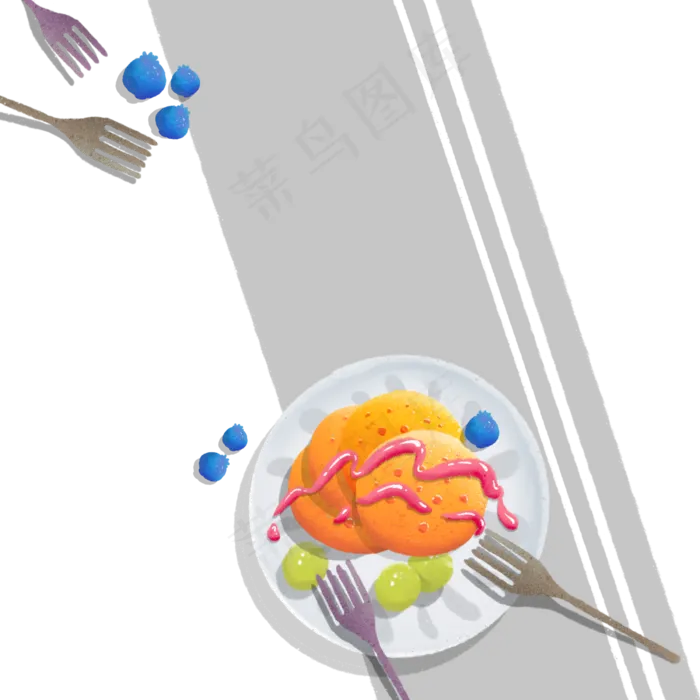 下午茶装饰餐桌食物饼干蔬果早午,免抠元素(2500X2500(DPI:300))psd模版下载