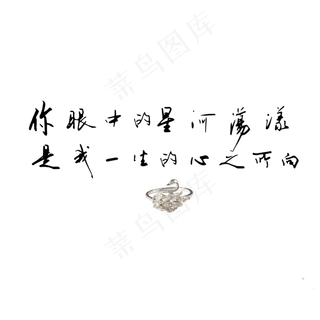 钢笔手写文艺情话表白520艺术字