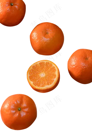 新鲜水果橙子橘子