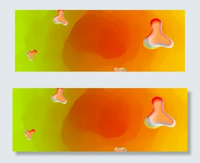 创意合成玫瑰纹理渐变banner