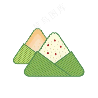 端午节平面的大粽