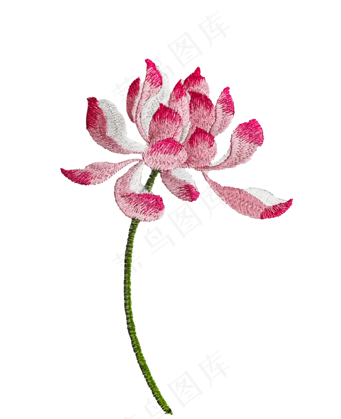 真实荷花刺绣(2362X2362(DPI:300))