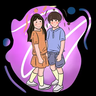 儿童节跳舞小朋友