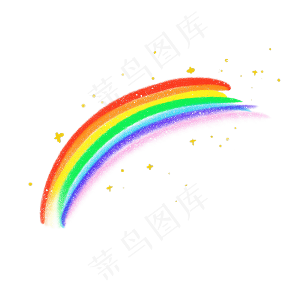 彩虹,免抠元素