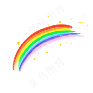 彩虹,免抠元素