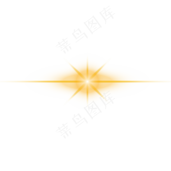 金色酷炫动感多彩光效素材,免抠元素