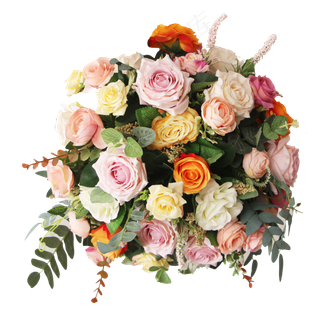 鲜花花球,免抠元素