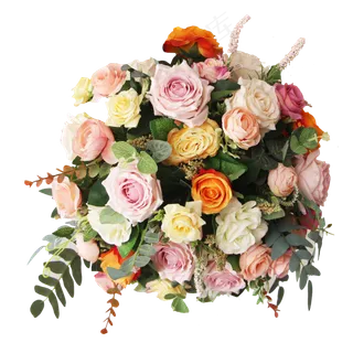 鲜花花球,免抠元素