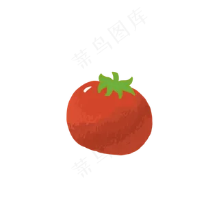 卡通简单西红柿PNG