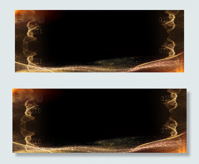黑色金线背景模板