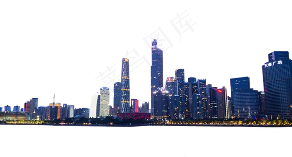 城市晚霞夜景,免抠元素 城市晚霞夜景,免抠元素