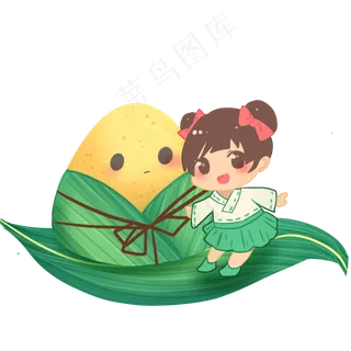 可爱端午节人物