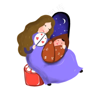 夏天给宝宝扇扇子