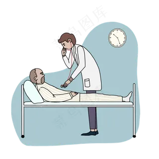 劳动节医生免抠图