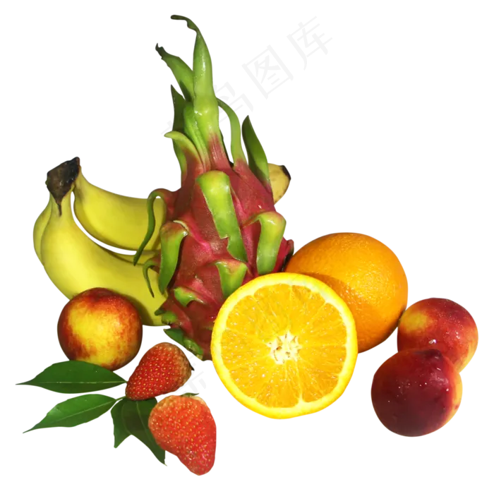 夏季水果组合(4724X4724(DPI:300))
