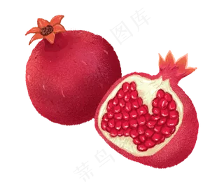 石榴PNG免抠图