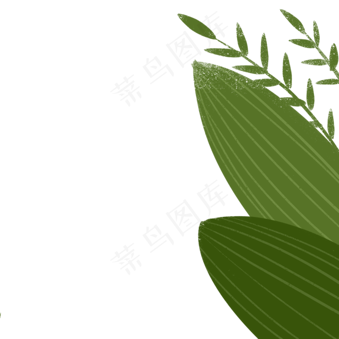 叶子春季自然植物(2000X2000(DPI:300))psd模版下载