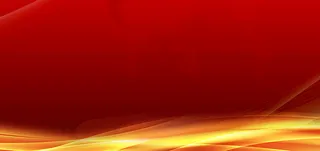 红色大气一路芳华怡浓感恩舞台展板