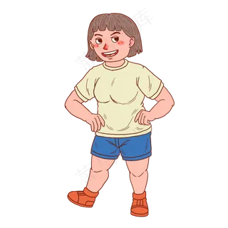 六一儿童节小女孩