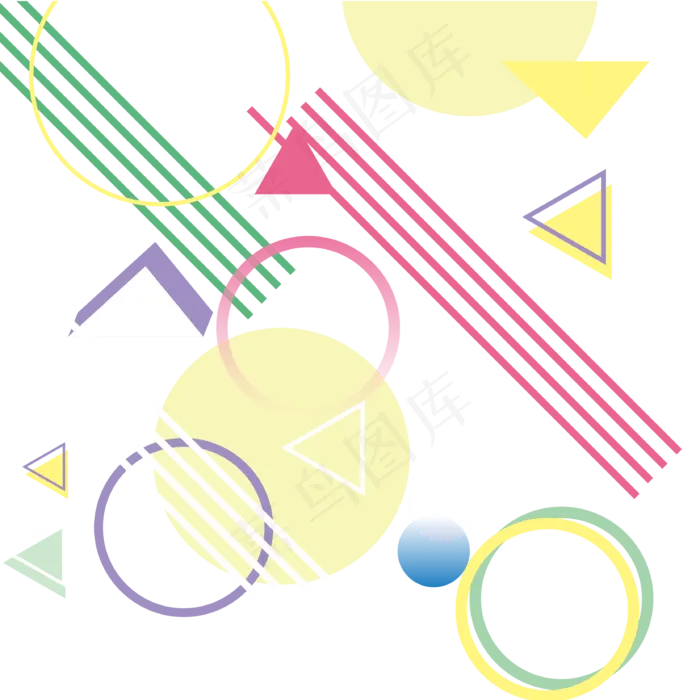 可爱俏皮孟菲斯图案素材,免抠元素(3333*3333px 300 dpi )eps,ai矢量模版下载